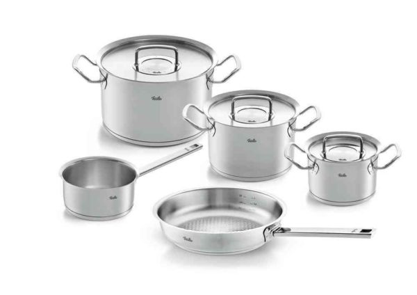 Fissler - Set 5-delig met braadpan Profi