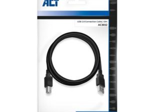 ACT - USB 2.0 connection cable A male - B male 1.8 meters