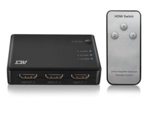 ACT -4K HDMI Switch 3x1