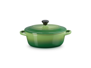 Le creuset -MINI OVAL BRAADPAN 12CM BAMBOO GREEN