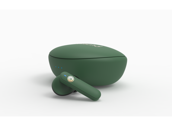 ANC true wireless earbuds, groen