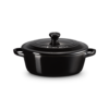 LE CREUSET - MINI STOOFPAN OVAAL - BLACK
