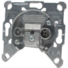 HIRSCHMANN - GEDU 15 shop, 695003007 Wandcontactdoos voor 15 dB rijgsysteem