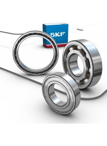 SKF 6204-2RSH - AFGEDICHTE EENRIJIGE GROEFKOGELLAGER