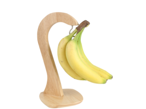 T&G WOODWARE - BANANENHOUDER UIT HEVEA HOUT