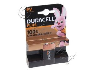 DURACELL PLUS 100% LIFE MN1604 - 6LR61 - 9V