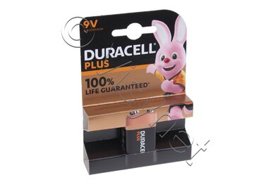 DURACELL PLUS 100% LIFE MN1604 - 6LR61 - 9V