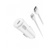 CELLULARLINE - Autolader kit 20W usb-c naar lightning