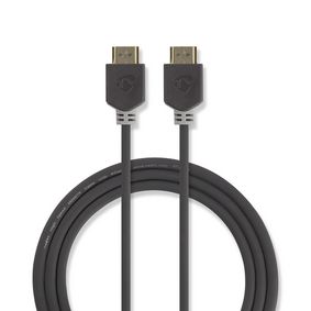 Nedis - HDMI kabel - versie 1.4 (4K 30Hz) / zwart - 15 meter