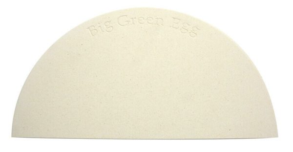 BIG GREEN EGG - Half ConvEGGtor Stone - Medium