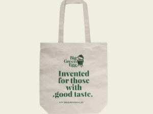 BIG GREEN EGG - CANVAS SHOPPER