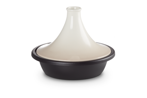 Le Creuset - Gietijzeren tajines in Meringue 31cm 3,7l