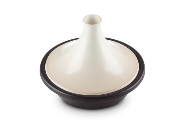 Le Creuset - Gietijzeren tajines in Meringue 31cm 3,7l