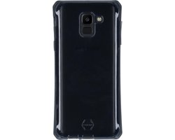 ITSkins - Spectrum cover voor Samsung Galaxy J6 - Transparant/Zwart