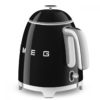 Smeg - KLF05BLEU - Mini Waterkoker - 0,8 liter - Zwart