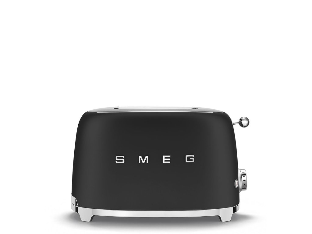 Smeg - TSF01BLMEU - Broodrooster - Mat Zwart