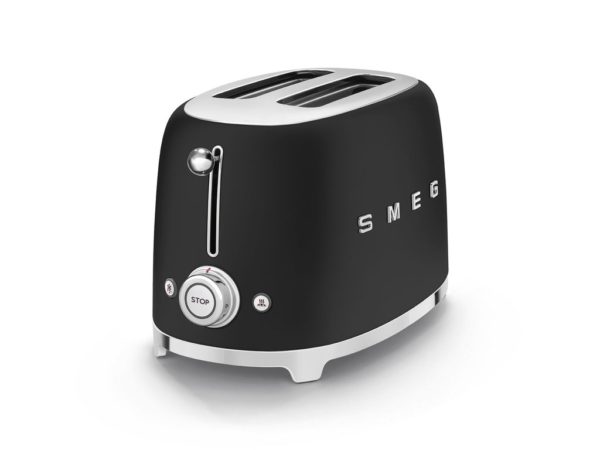 Smeg - TSF01BLMEU - Broodrooster - Mat Zwart