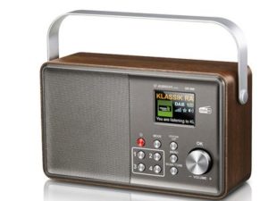 ALBRECHT- radio dab+ dr 860 walnut