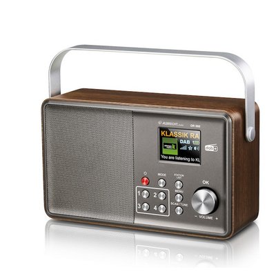 ALBRECHT- radio dab+ dr 860 walnut