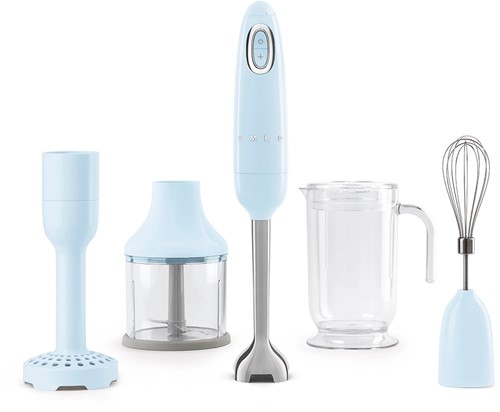 SMEG -HBF22PBEU Handblender met accesoires Pastelblauw