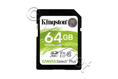 KINGSTON - CANVAS SELECT PLUS FLASHGEHEUGEN 64 GB