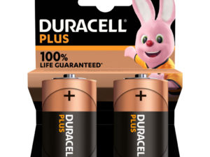 DURACELL - PLUS 100% LIFE MN1300 - LR20 - D -1.5V - BL. 2PCS