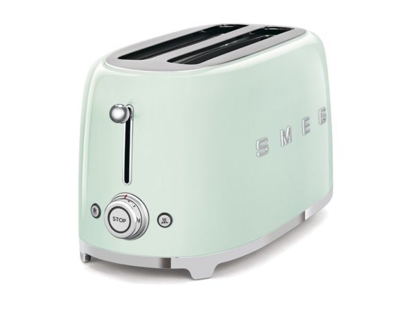 Smeg- broodrooster- pastelgroen- TSF02PGEU