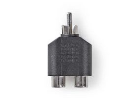 NEDIS - Subwoofer-Adapter RCA Male | 2x RCA Female NEDIS - Subwoofer-Adapter RCA Male | 2x RCA Female
