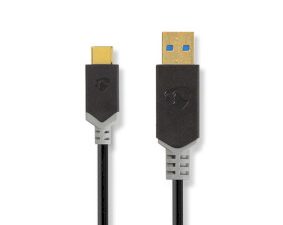 NEDIS - USB-Kabel USB 3.2 Gen 1 USB-A Male USB-C™ Male NEDIS - USB-Kabel USB 3.2 Gen 1 USB-A Male USB-C™ Male
