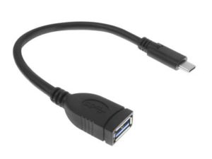 ACT - USB 3.2 Gen1 OTG kabel C male - A female 0,2 meter