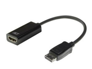 ACT - DisplayPort naar HDMI female adapter, 4K