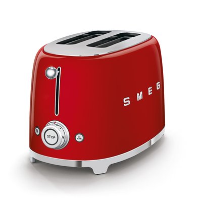 Smeg- broodrooster -rood- TSF01RDEU