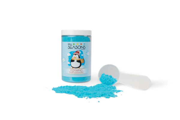 4ALLSEASONS - Fizzing & Foaming Bath Powder Penguin 400ml incl. lepel 400ML