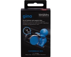 GINO CAR AIR FRESHENER BLEUET CARIBBEAN SEA