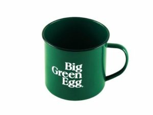 BIG GREEN EGG - ENAMEL MUG GREEN - Tas