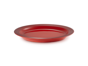 Le Creuset - Aardewerken dinerbord in Kersenrood 27cm