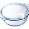 Pyrex - Classic Ovenschaal Rond Inclusief Deksel - 1,4l