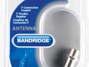 Bandridge - BLUE F-CONNECTOR COUPLE