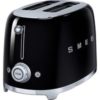 Smeg - broodrooster -zwart TSF01BLEU