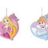 DISNEY - PRINCESS 2 ASST STYLE BAS RELIEF ORN