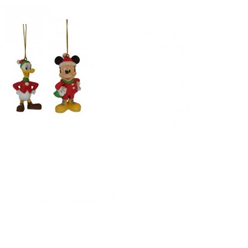 DISNEY - 2 Resin 4 asst 6PCS Mickey/Minnie