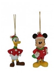 DISNEY - 2 Resin 4 asst 6PCS Mickey/Minnie