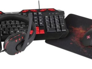 GAM-023UK, gaming kit keyboard Querty/mo