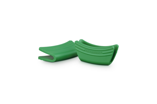 LE CREUSET - SET 2 SIDE HANDLE SILICONE - BAMBOO GREEN