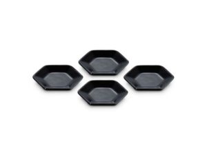 LE CREUSET - Set 4 Pratos 9,5cm Black