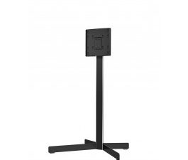 VOGELS FLOORSTAND MEDIUM BLACK/ALUMINIUM VOGELS FLOORSTAND MEDIUM BLACK/ALUMINIUM