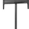 VOGELS FLOORSTAND LARGE BLACK/ALUMINIUM