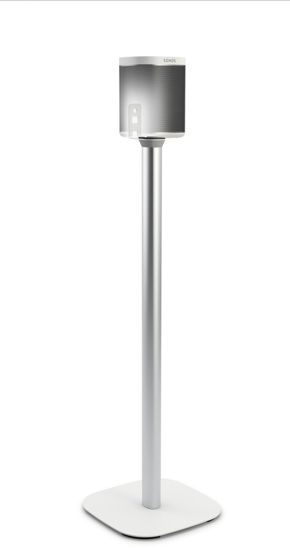 VOGELS SOUND 4301 WH FLOOR STAND PLAY1