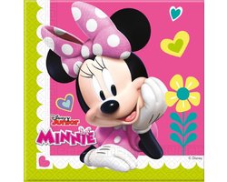 DISNEY MINNIE SERVET 20 STUKS