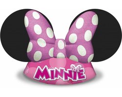 DISNEY MINNIE FEESTMUTS MET 6 STUKS